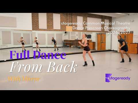 stageready Common MT Dance 2026-2027 - From Back With Mirror