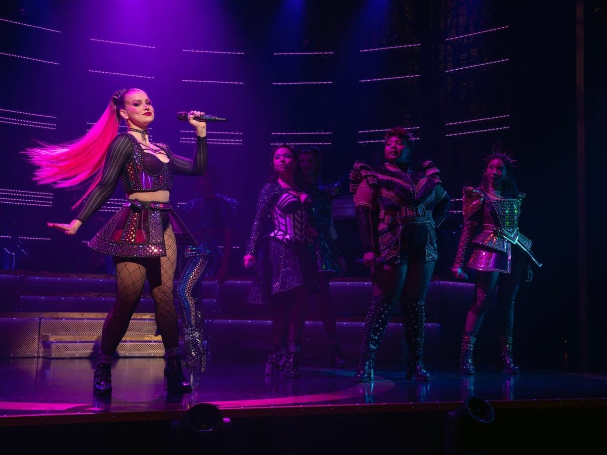 Abigail Barlow as Katherine Howard in Six on Broadway