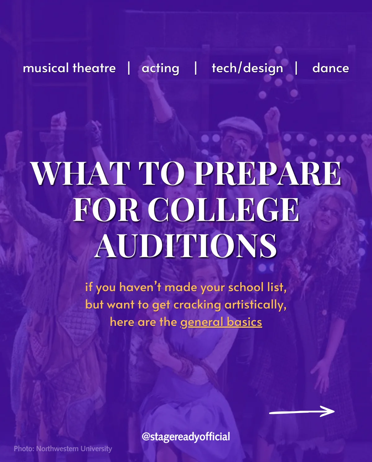 What to Prepare for College Auditions (by Discipline)