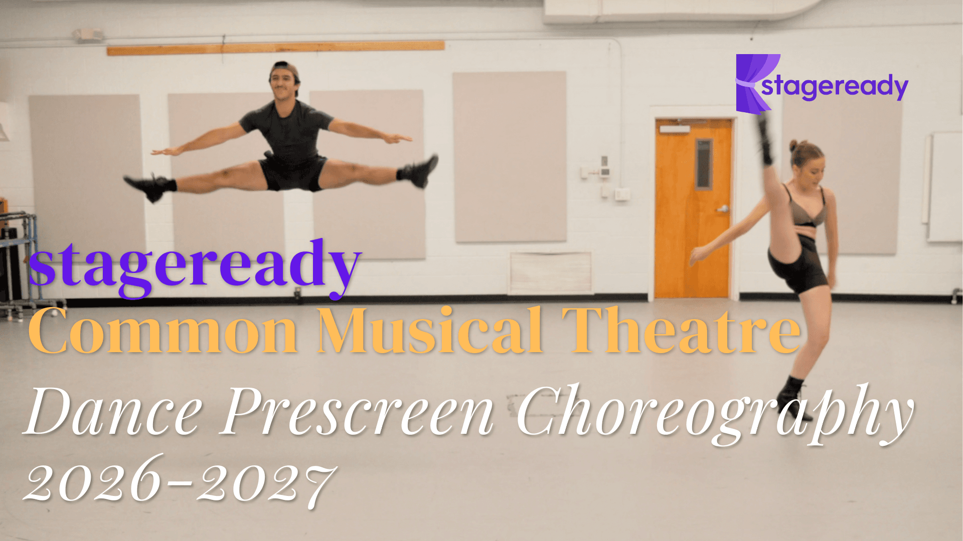 2026-27 stageready Common Musical Theatre Dance Prescreen Choreography